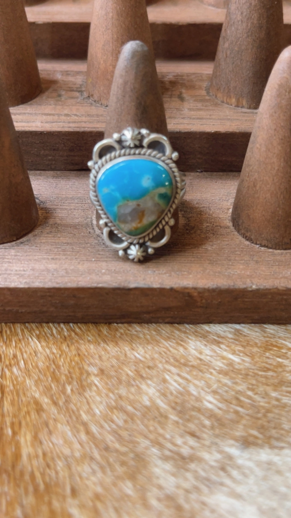 Kingman Turquoise Size 8.25 Ring