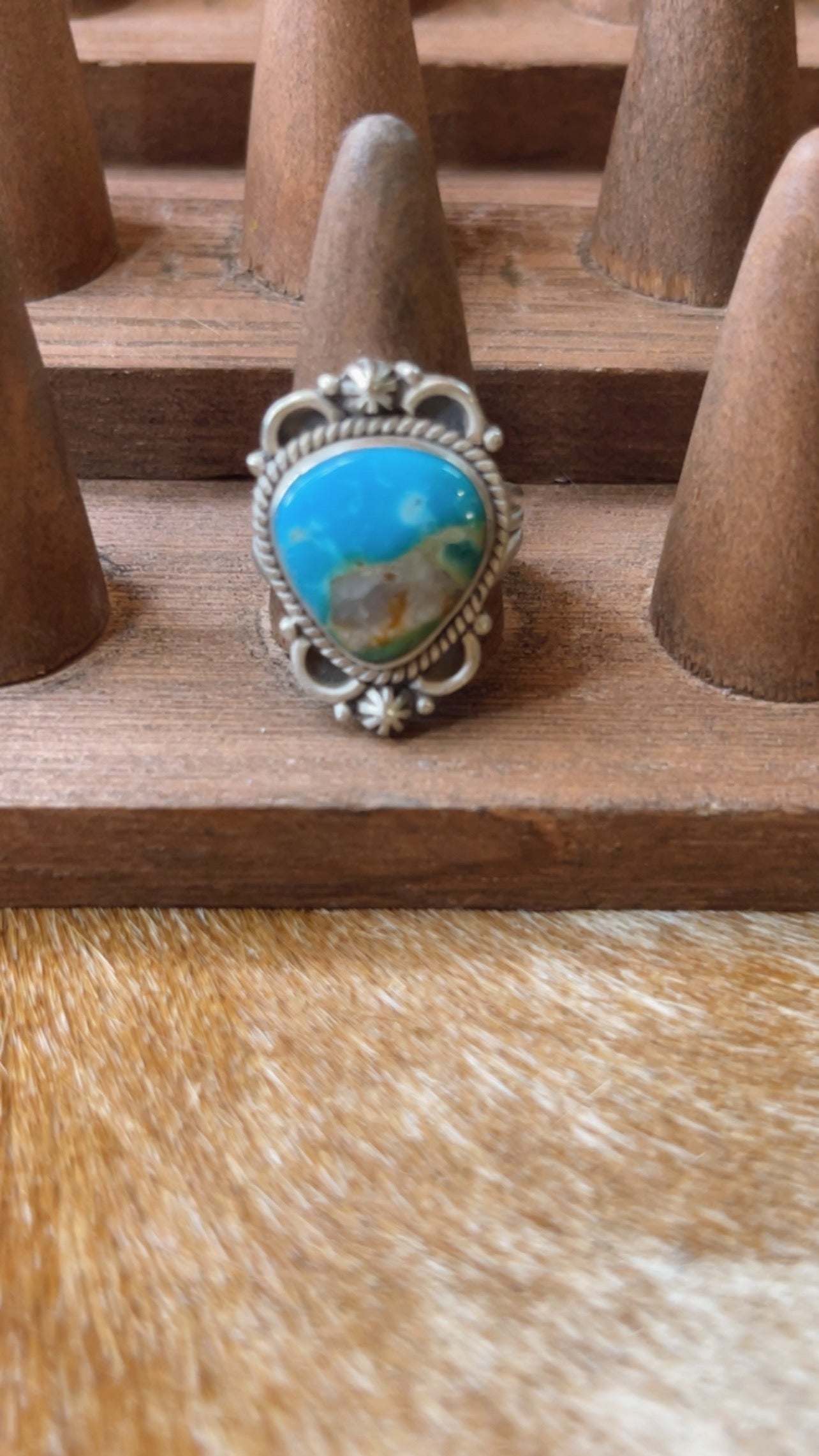 Kingman Turquoise Size 8.25 Ring