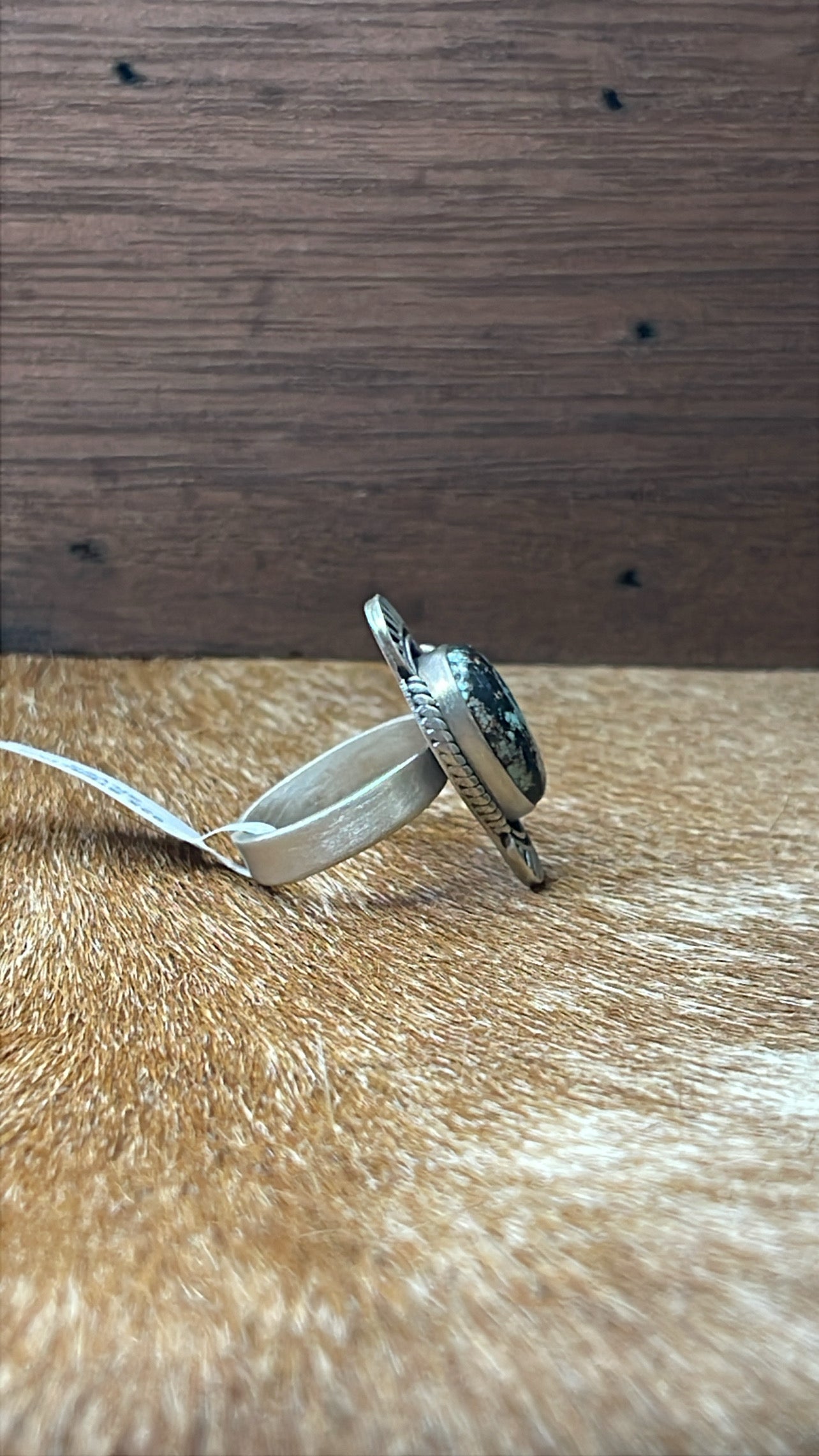 Black Jack Adjustable Ring