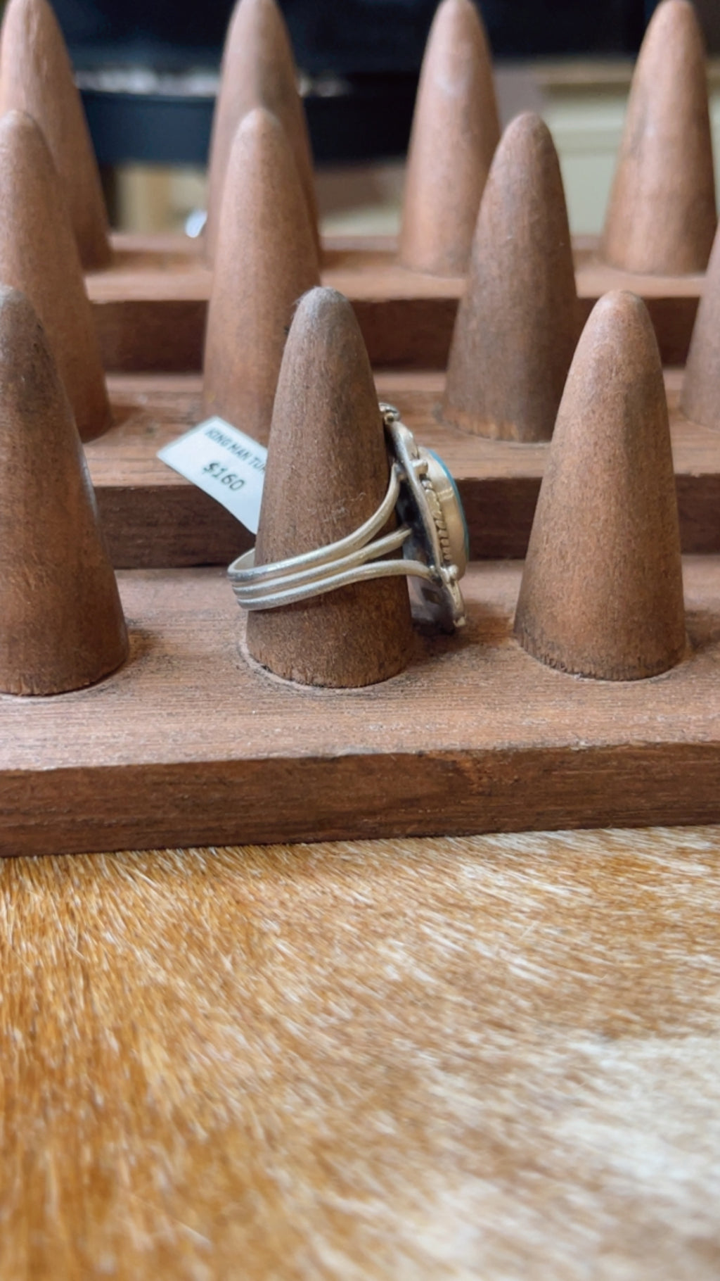 Kingman Turquoise Size 8.25 Ring