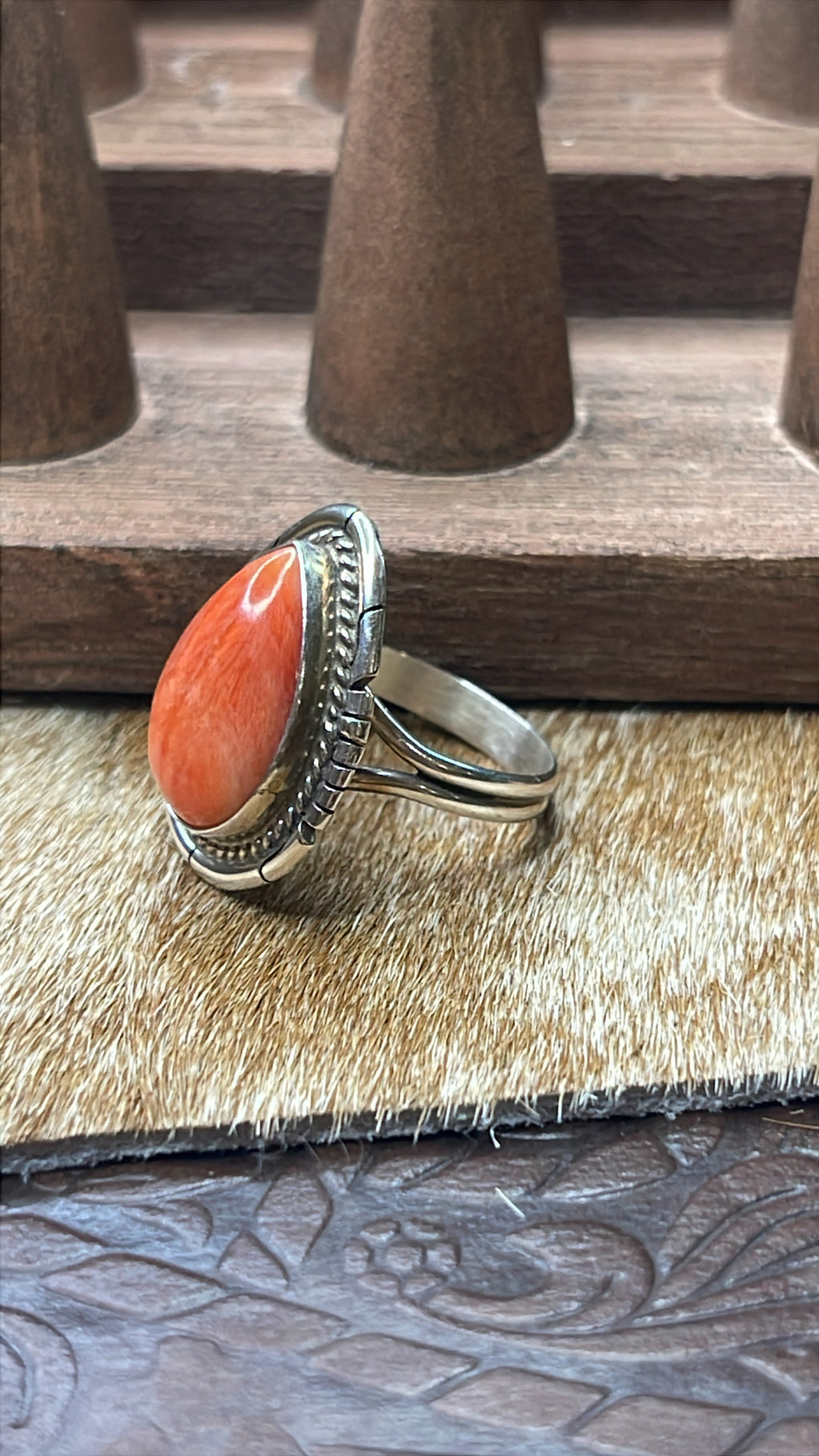 Orange (red) Spiny Ring