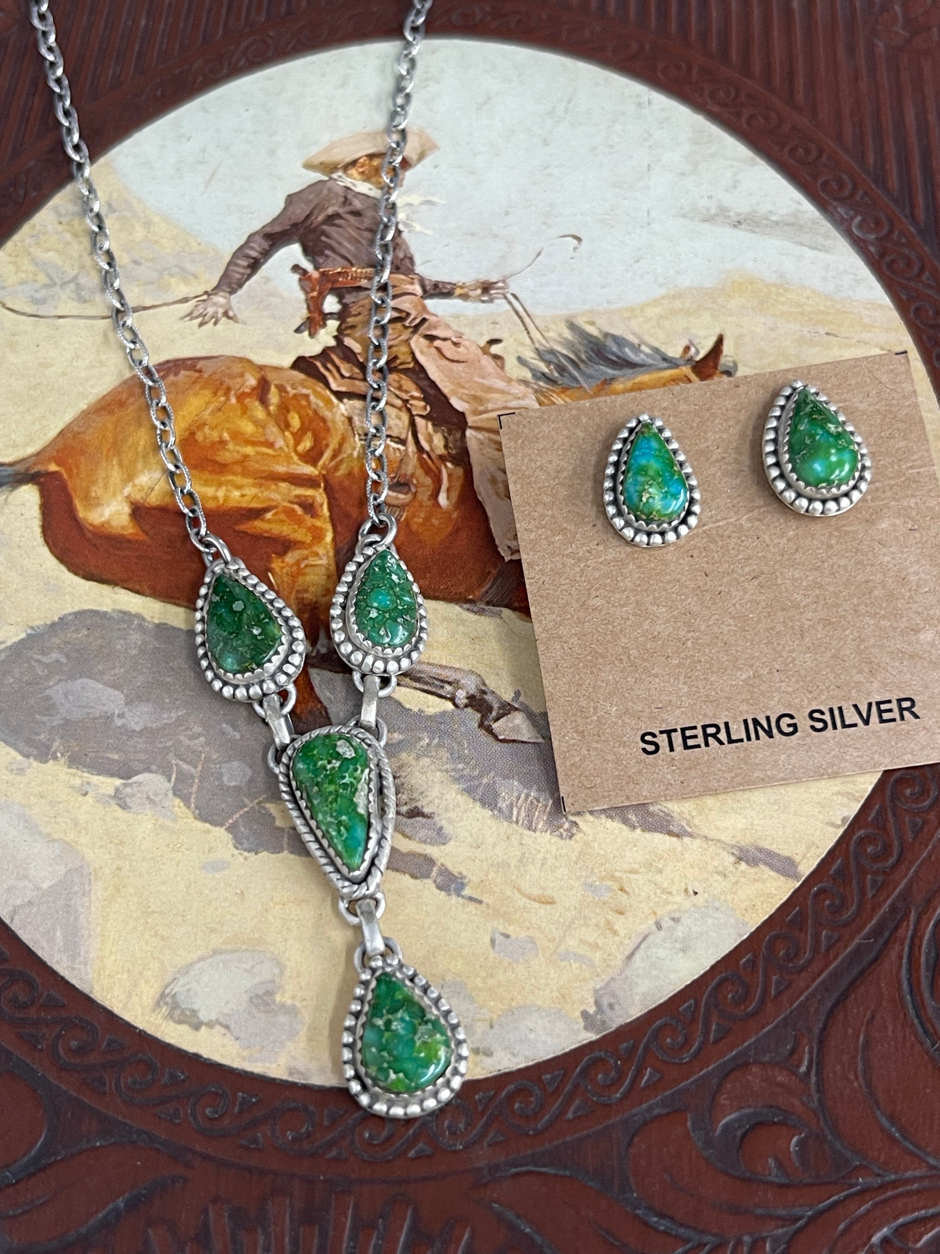 Sonoran Gold Four Stone Lariat