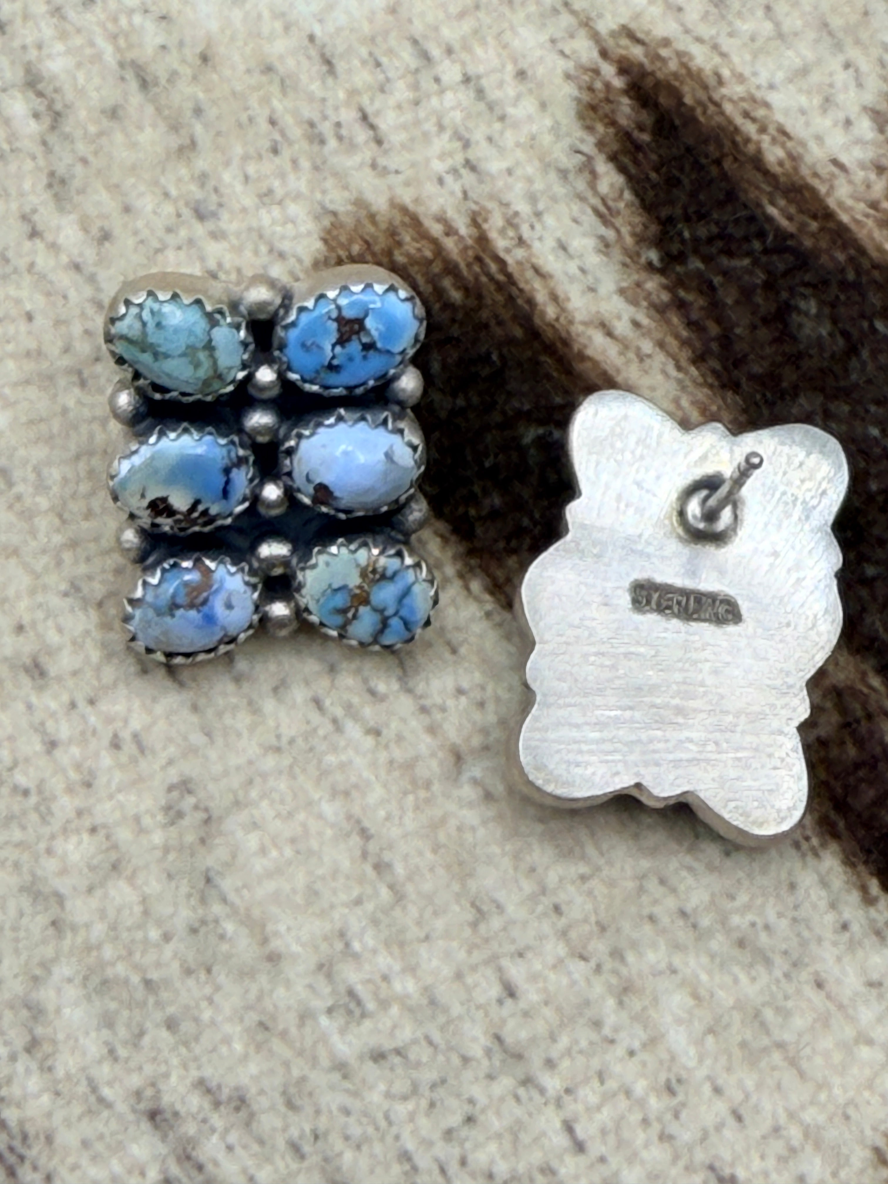Golden Hills Sterling Silver Earrings