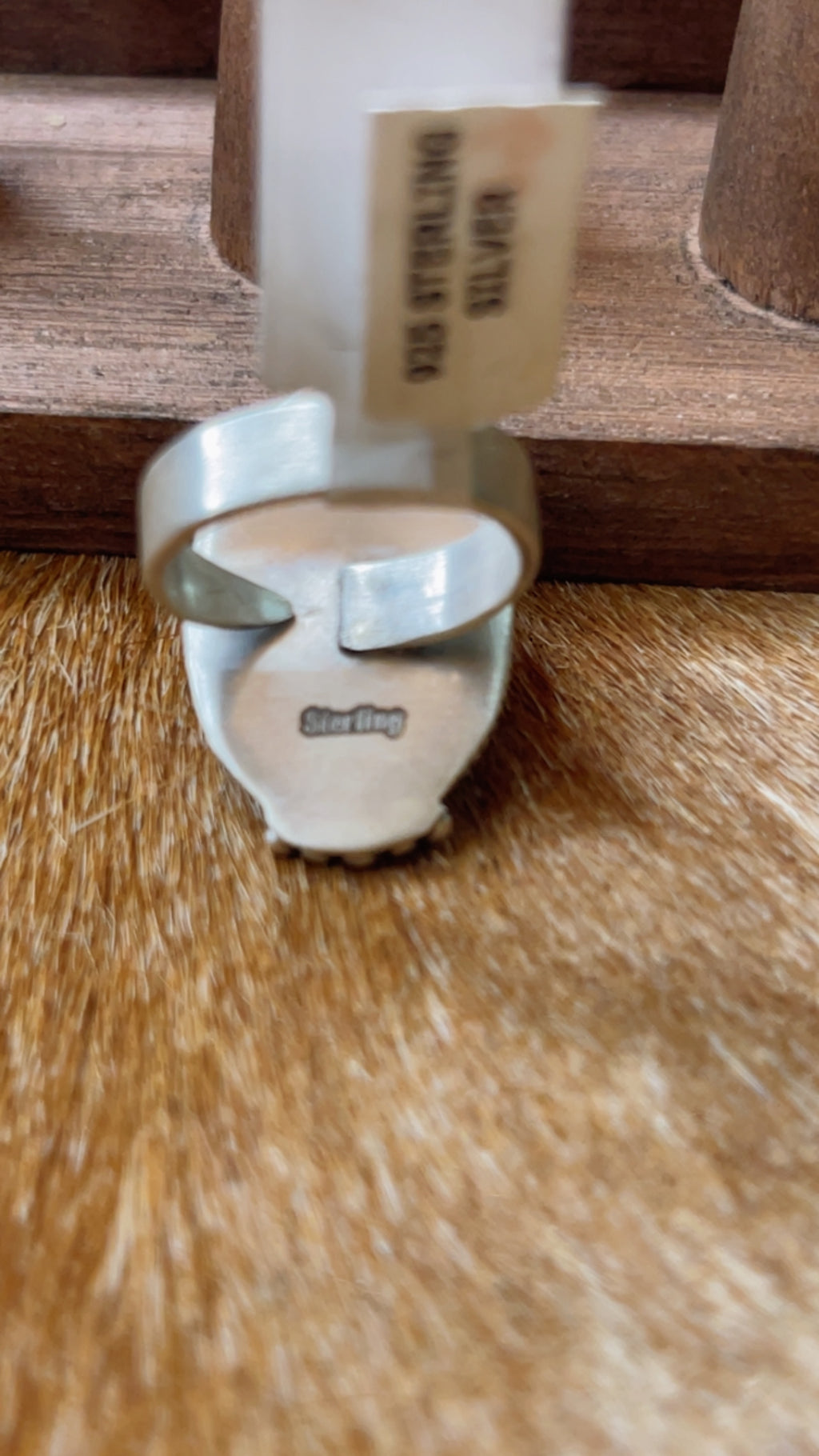 Sea Sediment Jasper Ring, Adjustable