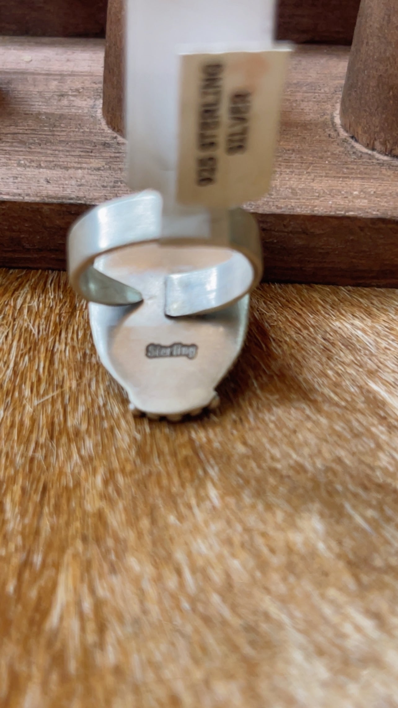 Sea Sediment Jasper Ring, Adjustable