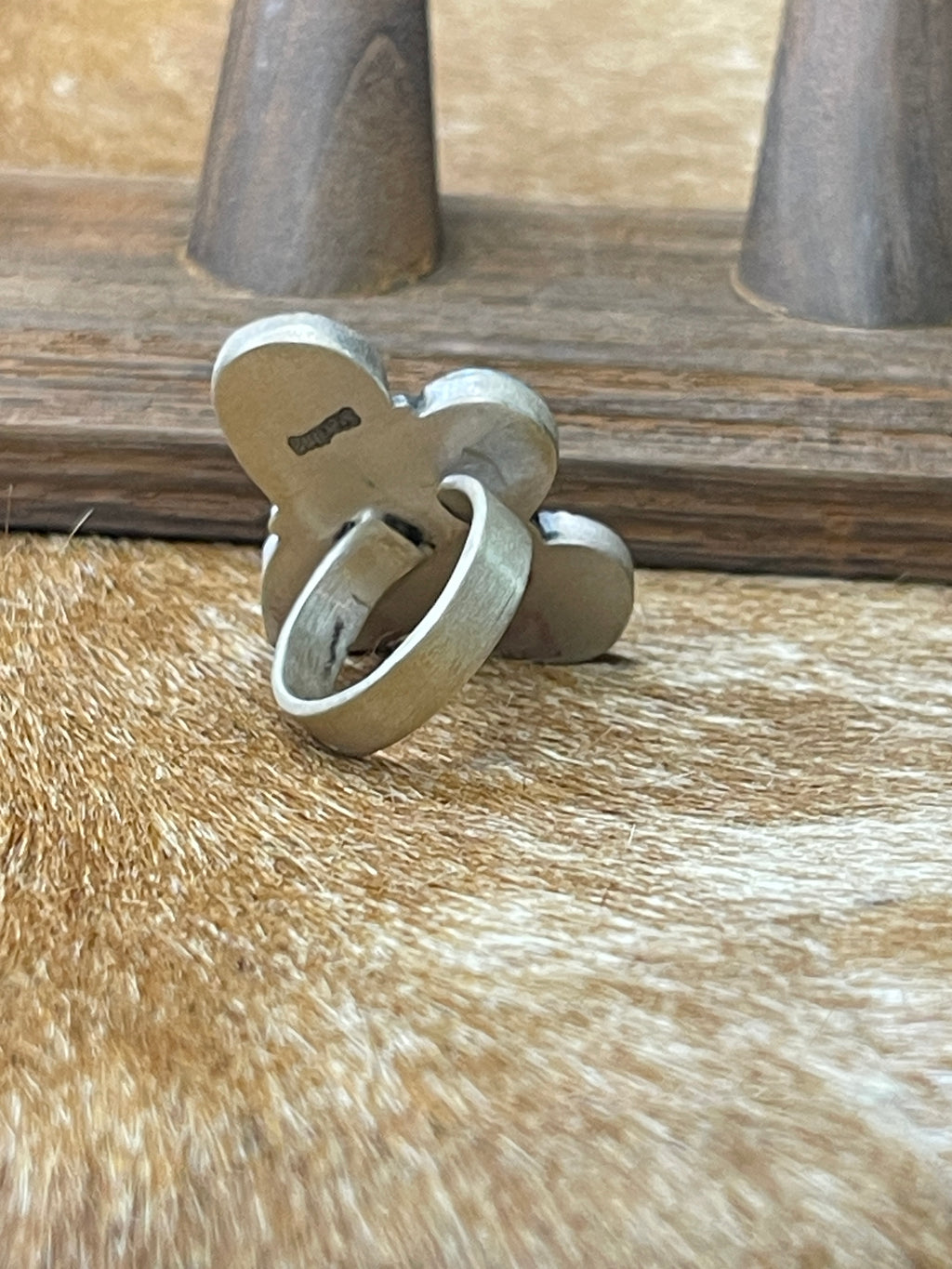 Mixed Turquoise Adjustable Ring