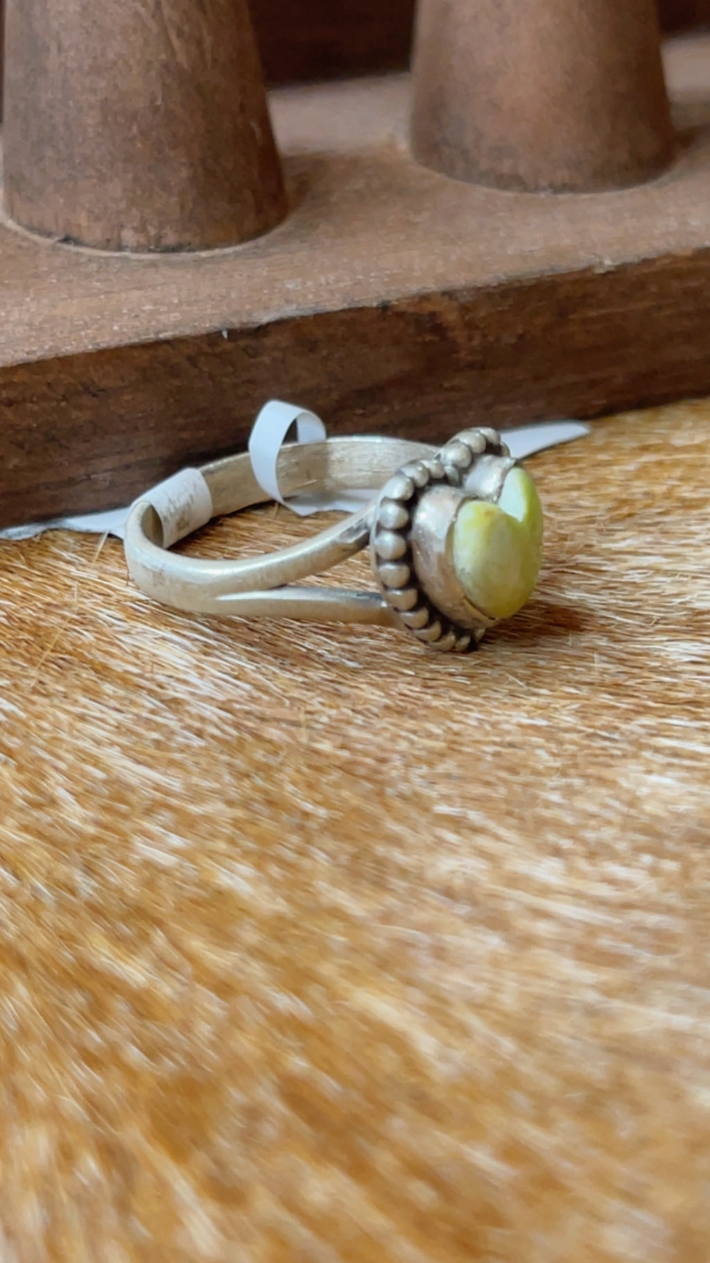 Palomino Heart Ring, Size 7.5
