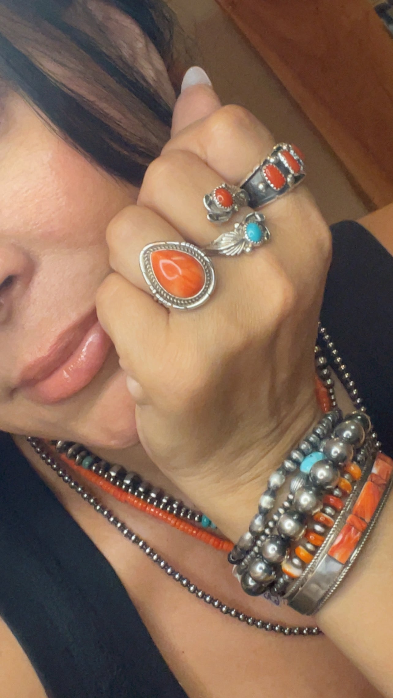 Orange (red) Spiny Ring