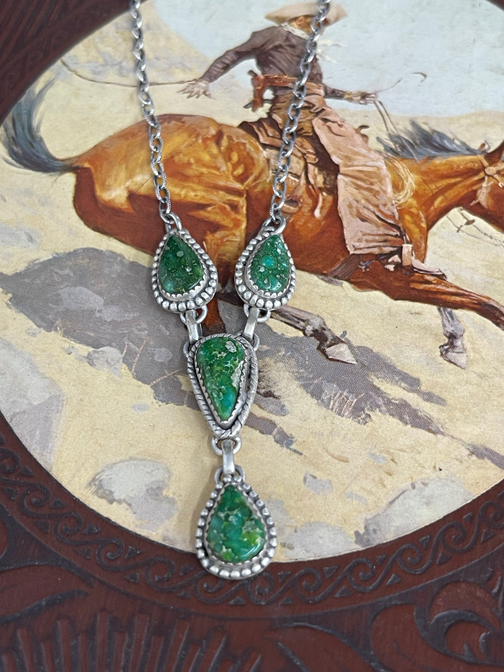 Sonoran Gold Four Stone Lariat