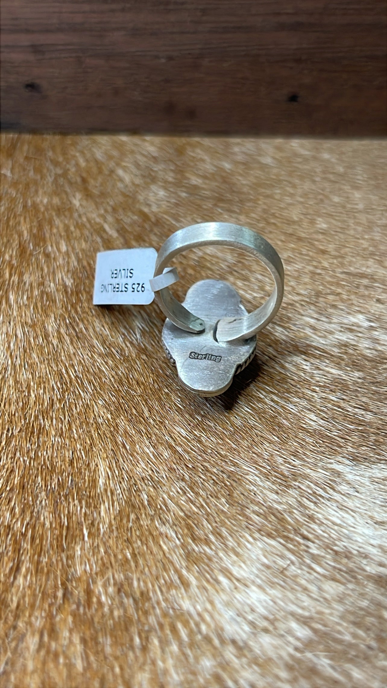 Black Jack Adjustable Ring