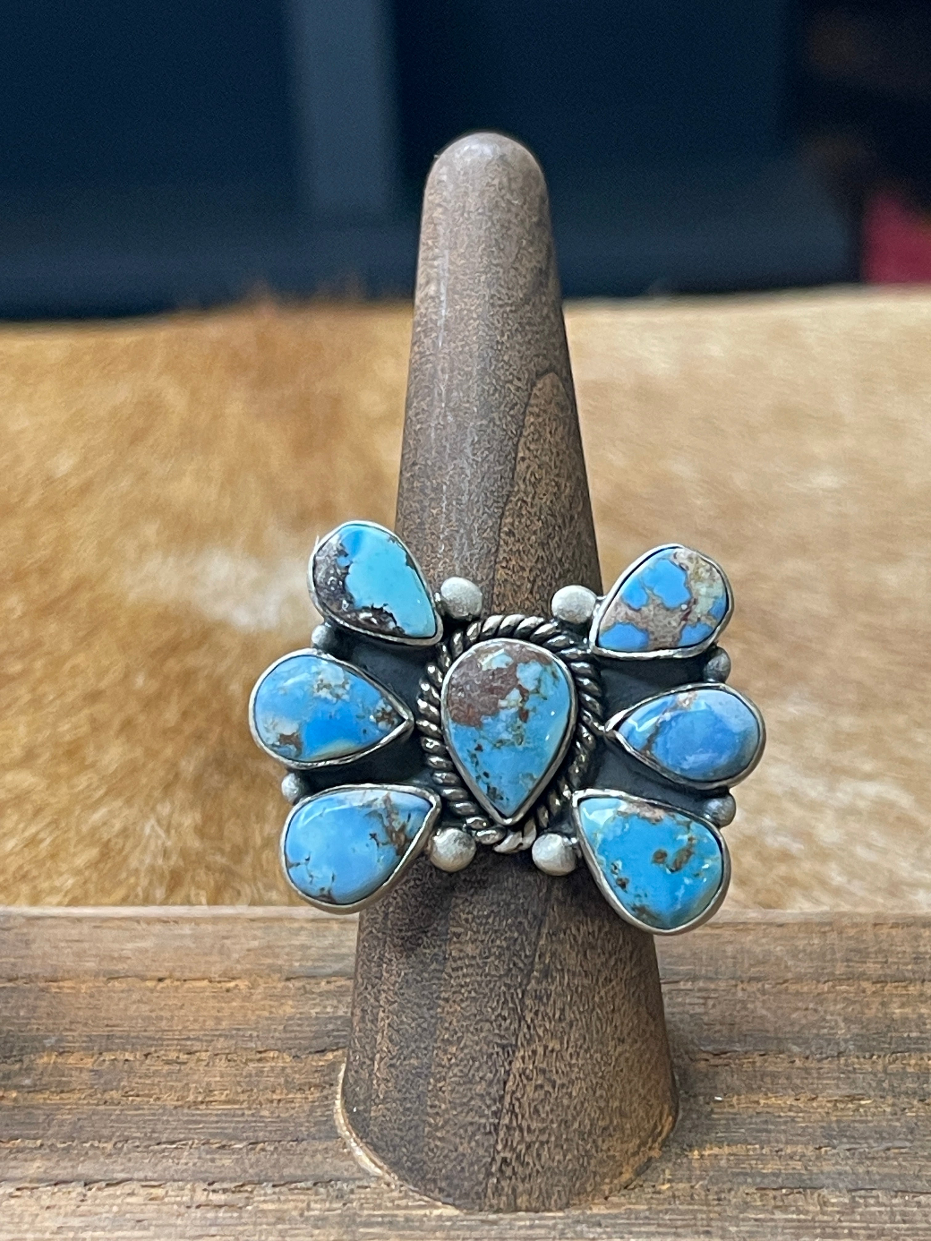 Golden Hills Adjustable Ring