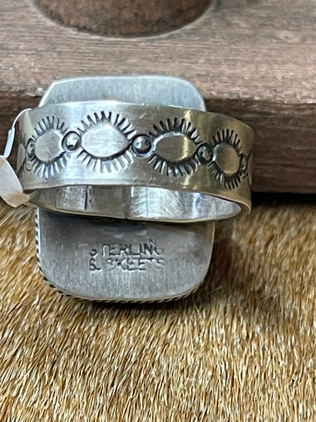 Scott Skeets Purple Spiny Size 8 Ring