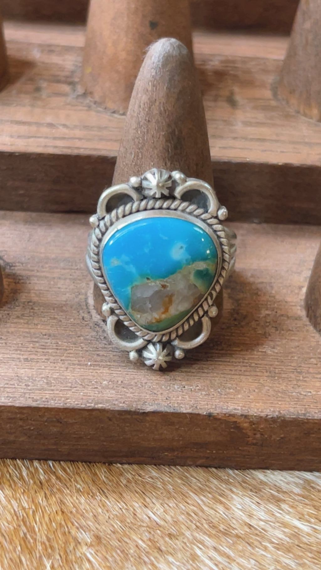 Kingman Turquoise Size 8.25 Ring