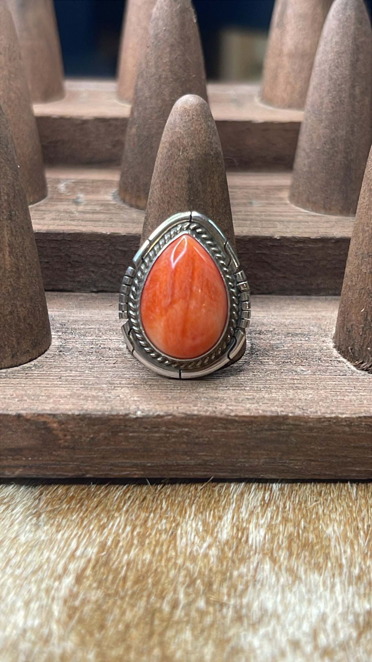 Orange (red) Spiny Ring
