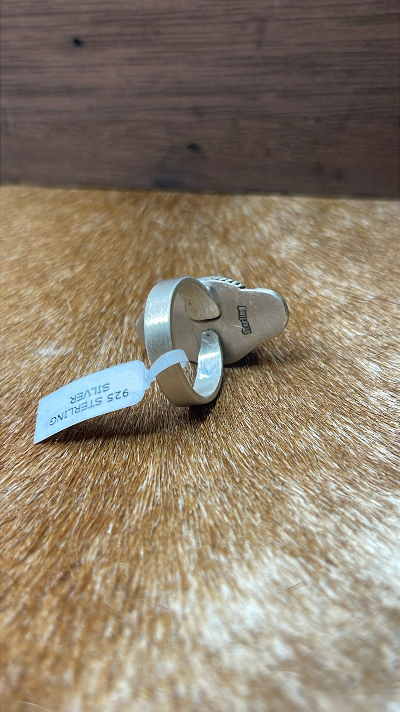 Black Jack Adjustable Ring