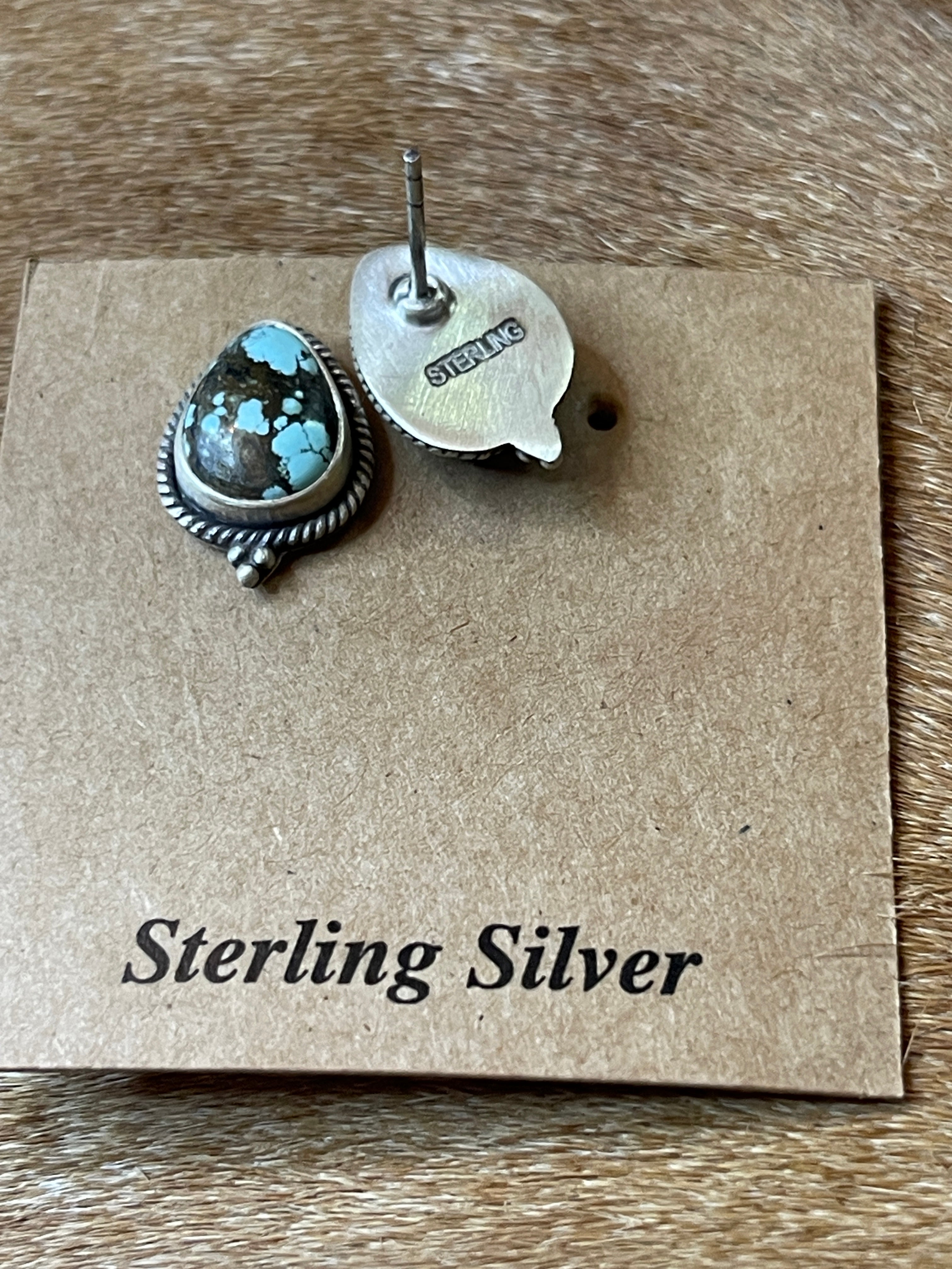 Dry Creek Turquoise Stud Earrings