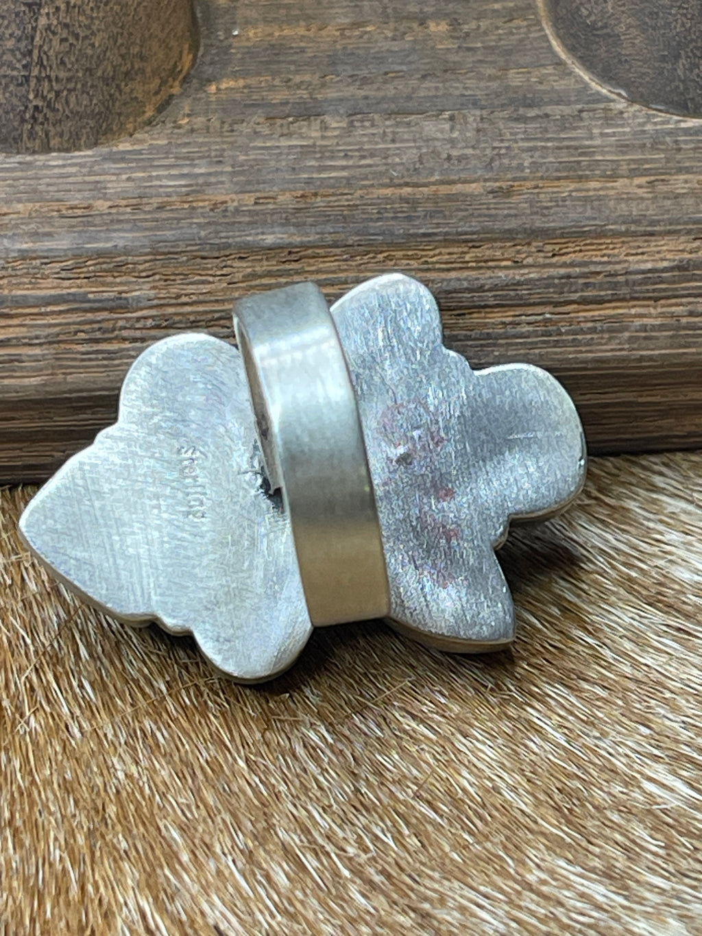 Sterling Silver Blue Ridge Adjustable Ring